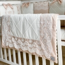Set lenjerie Patut Copii Bebe 8 piese Classic Ivory (14)